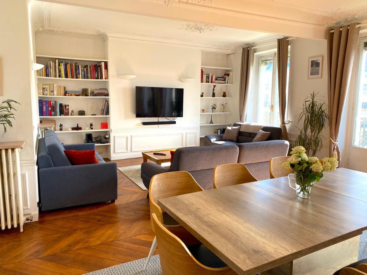 Ferienwohnung Marvellous Sunbathed 3Br At The Heart Of Paris Exterior foto